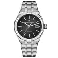 Maurice Lacroix Men's Black Aikon Automatic Stainless Steel Watch AI6008-SS002-330-1