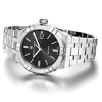 Maurice Lacroix Men's Black Aikon Automatic Stainless Steel Watch AI6008-SS002-330-1