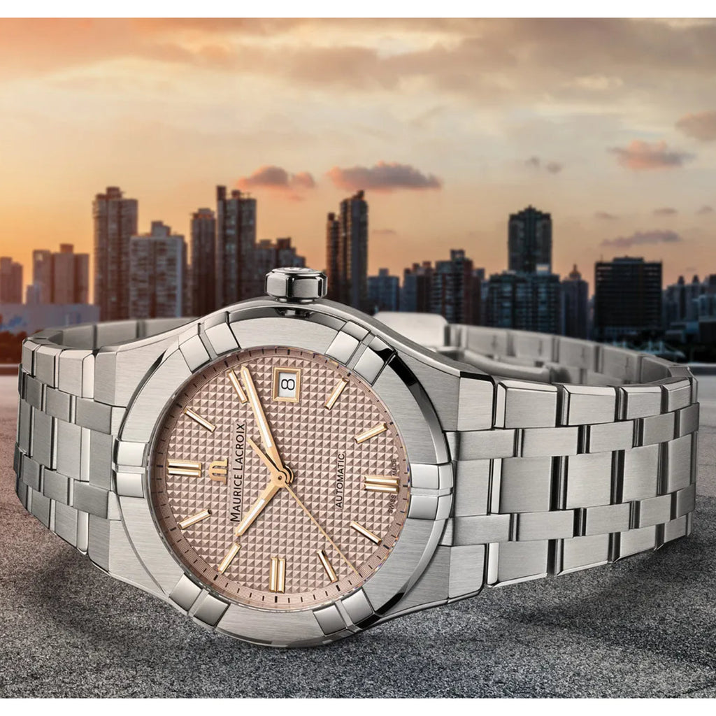 Maurice Lacroix Men's Brown Aikon Automatic Watch