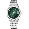 Maurice Lacroix Men's Green Aikon Automatic Stainless Steel Watch AI6007-SS002-630-1