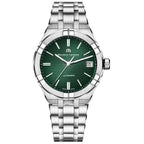 Maurice Lacroix Men's Green Aikon Automatic Stainless Steel Watch AI6007-SS002-630-1