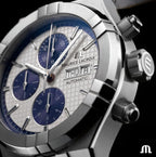 Maurice Lacroix Men's Silver Aikon Chronograph Watch