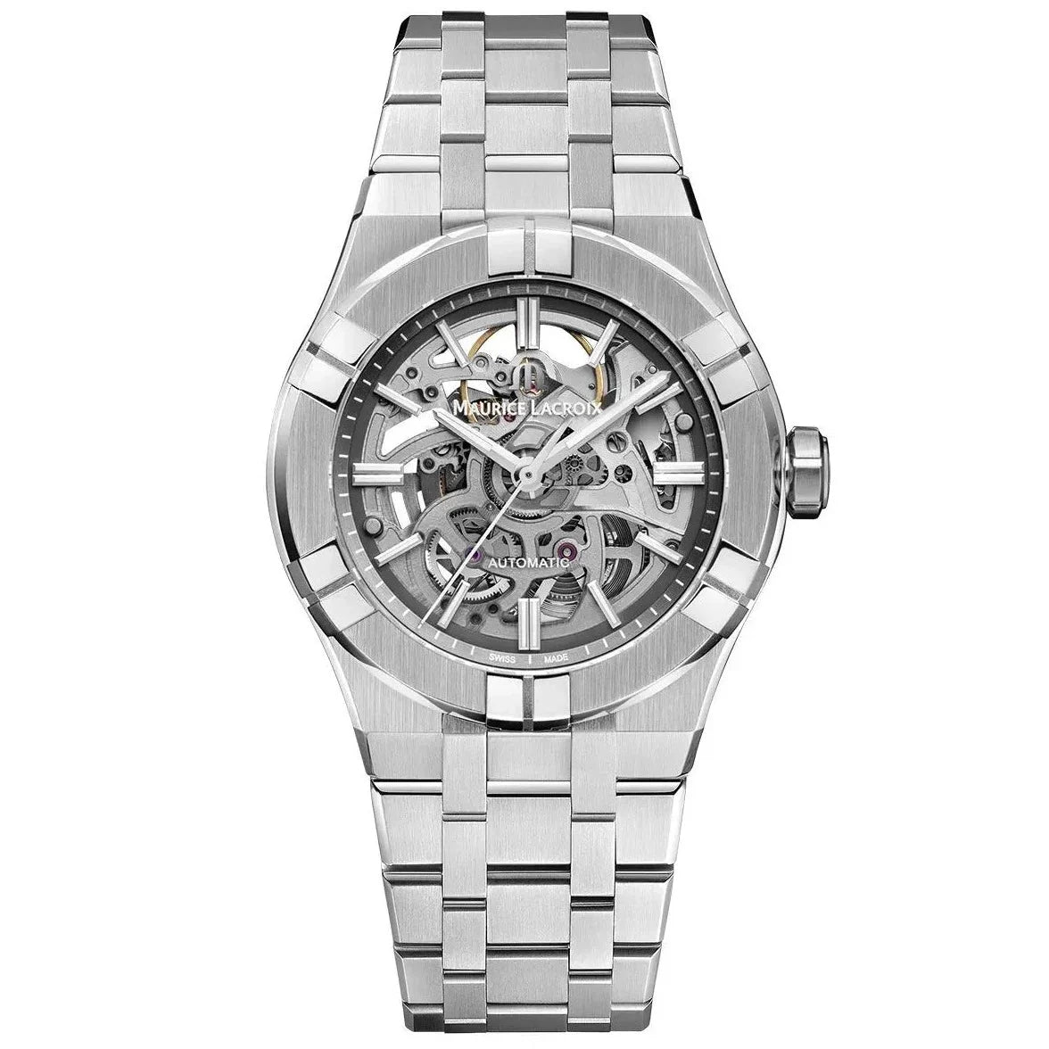 Maurice Lacroix Men's Skeleton Aikon Automatic Watch