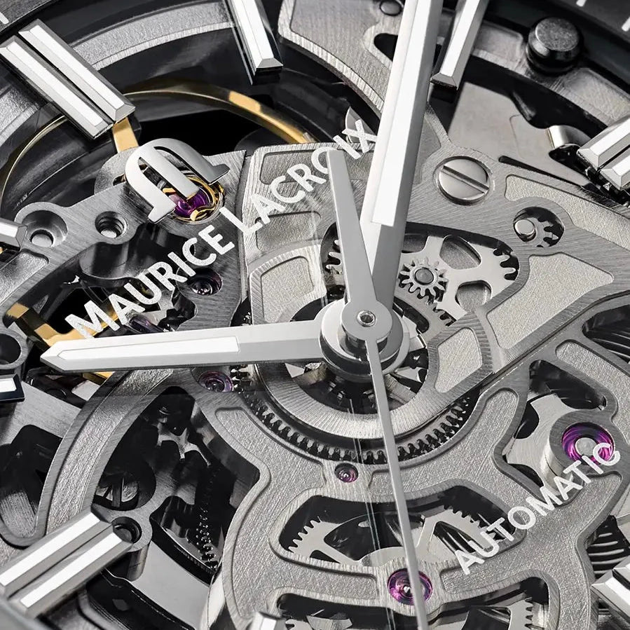 Maurice Lacroix Men's Skeleton Aikon Automatic Watch