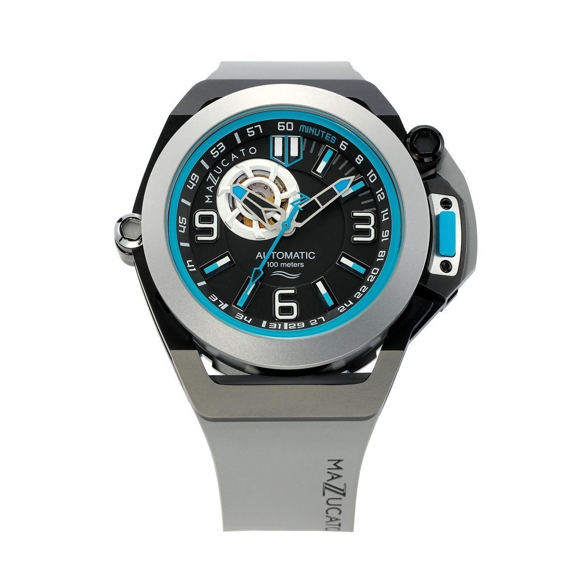 Mazzucato Grey Rim Scuba Automatic Watch