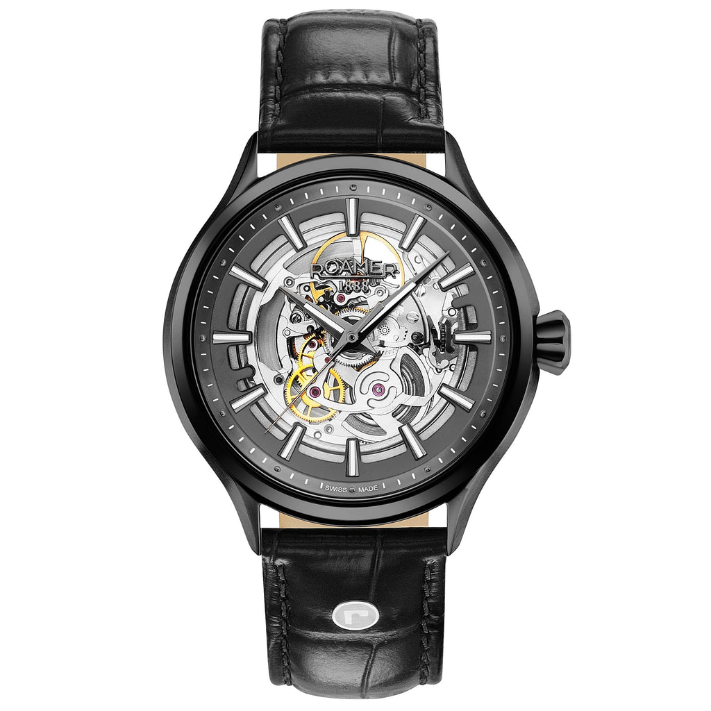 Roamer Competence Skeleton III Men's Black Watch