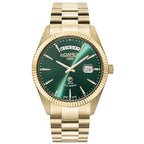 Roamer Primeline Day Date Men's Gold Watch
