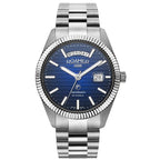Roamer Primeline Day Date II Men's Blue Watch