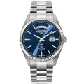 Roamer Men's Blue Primeline Daydate Mechanical Watch