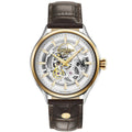 Roamer Men's Brown Competence Skeleton III Mechanical Watch