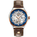 Roamer Men's Brown Competence Skeleton III Mechanical Watch