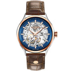 Roamer Men's Brown Competence Skeleton III Mechanical Watch