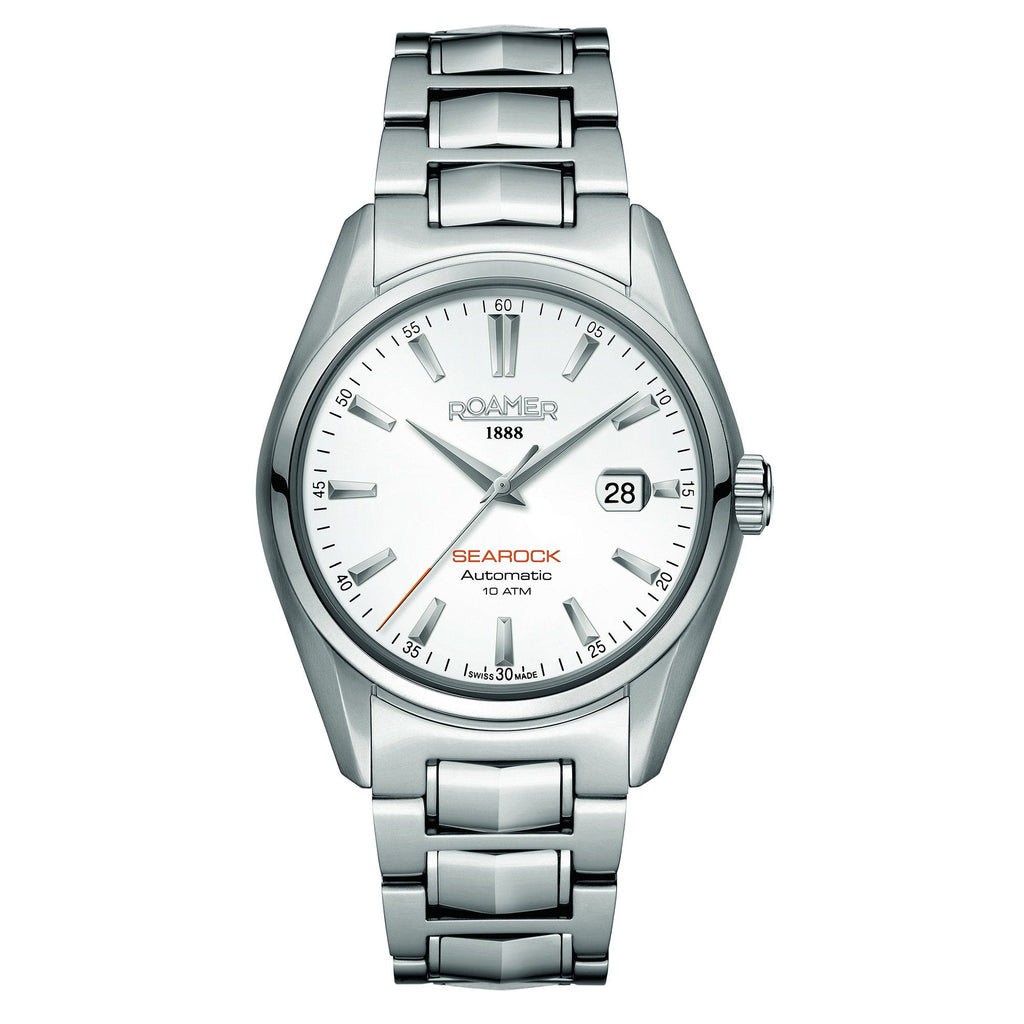 Roamer Men's White Searock Automatic Watch