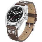 Rotary Commando Pilot Auto Men's Brown Watch