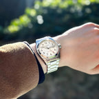 Rotary Commando Pilot Auto Men's Silver Watch
