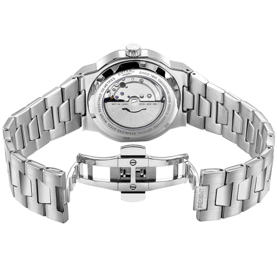 Rotary Regent Auto Men's Grey Watch