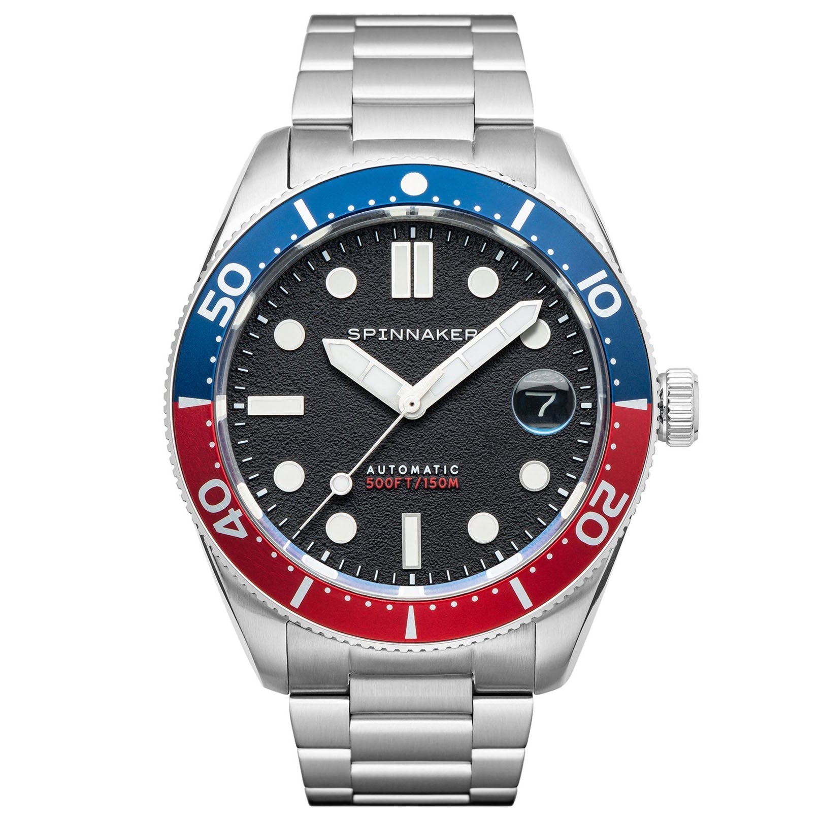 Spinnaker Croft Mid-Size Automatic Black Men's Watch