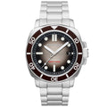 Spinnaker Hull Diver Brown Men's Automatic Dive Watch