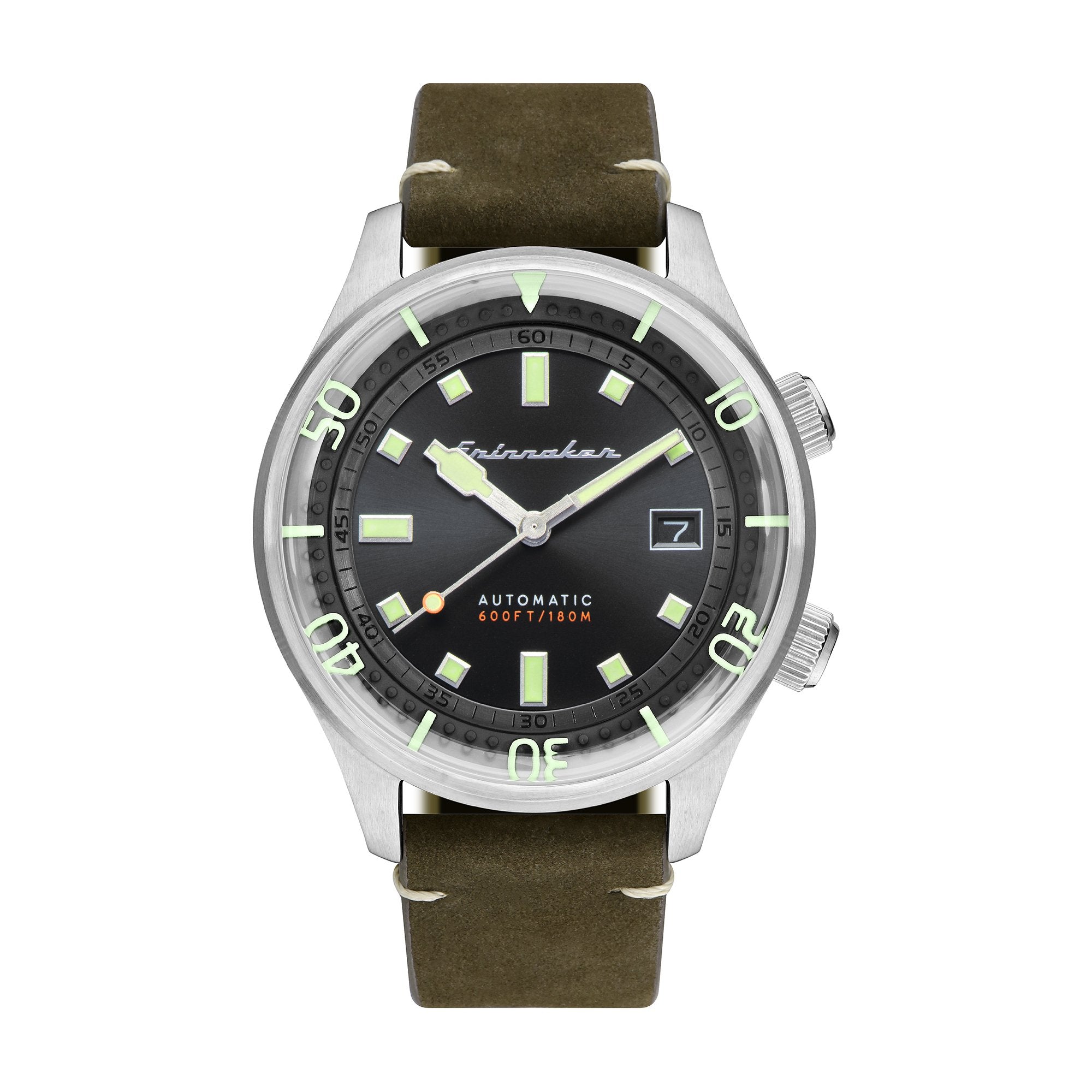 Spinnaker Bradner Men's Black Green Automatic Watch