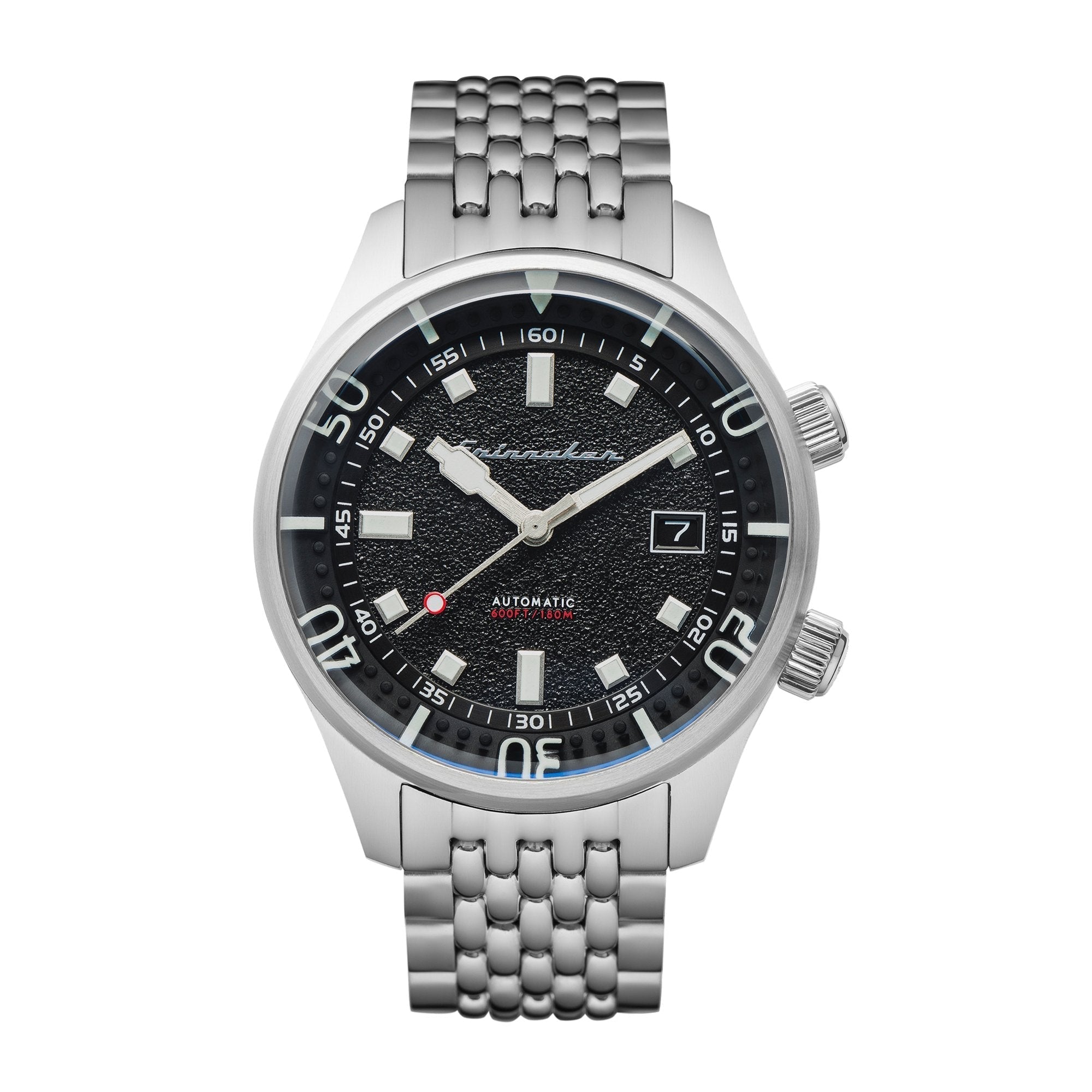 Spinnaker Bradner Automatic Men's Black Diver Watch
