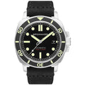 Spinnaker Hull Diver Men's Black Silver Watch