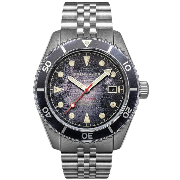 Spinnaker Wreck Men's Automatic Black Dive Watch