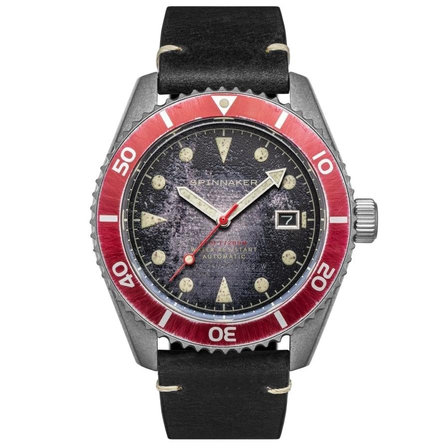 Spinnaker Wreck Men's Automatic Black Dial Watch