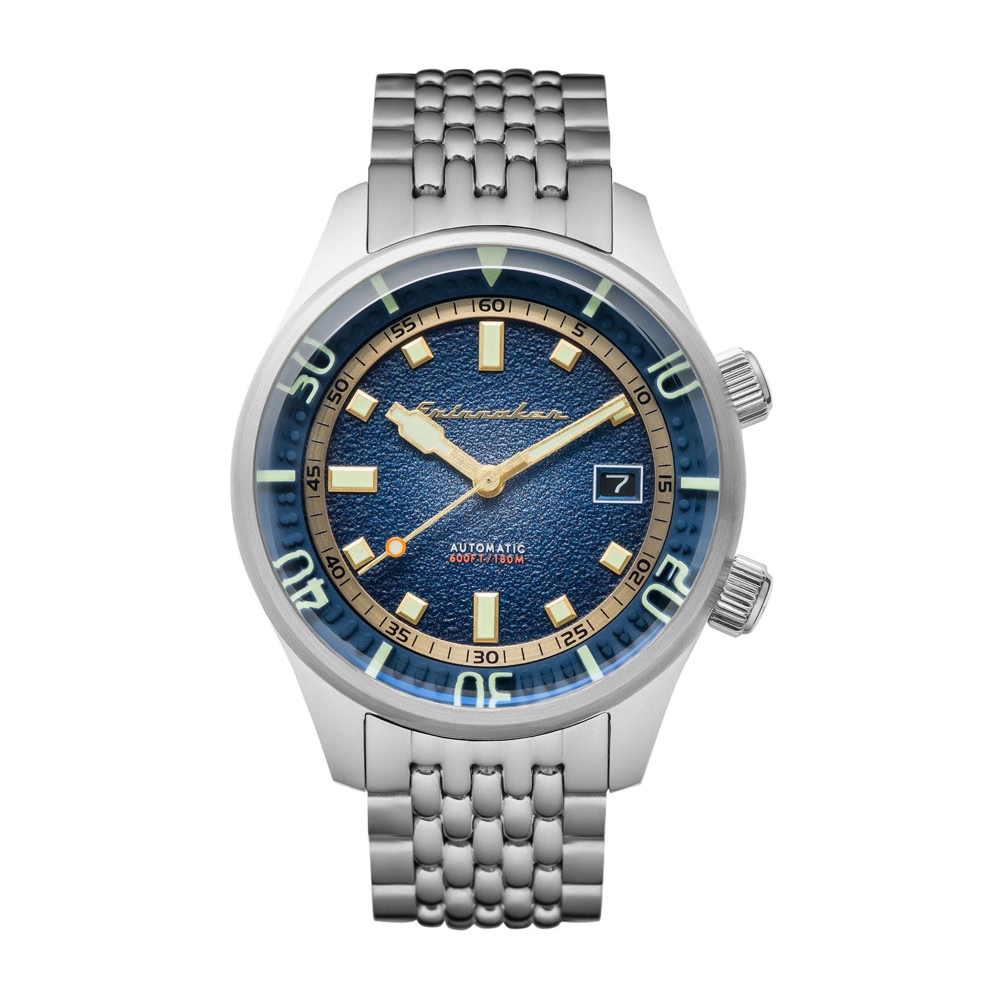 Spinnaker Bradner Automatic Men's Blue Diver Watch