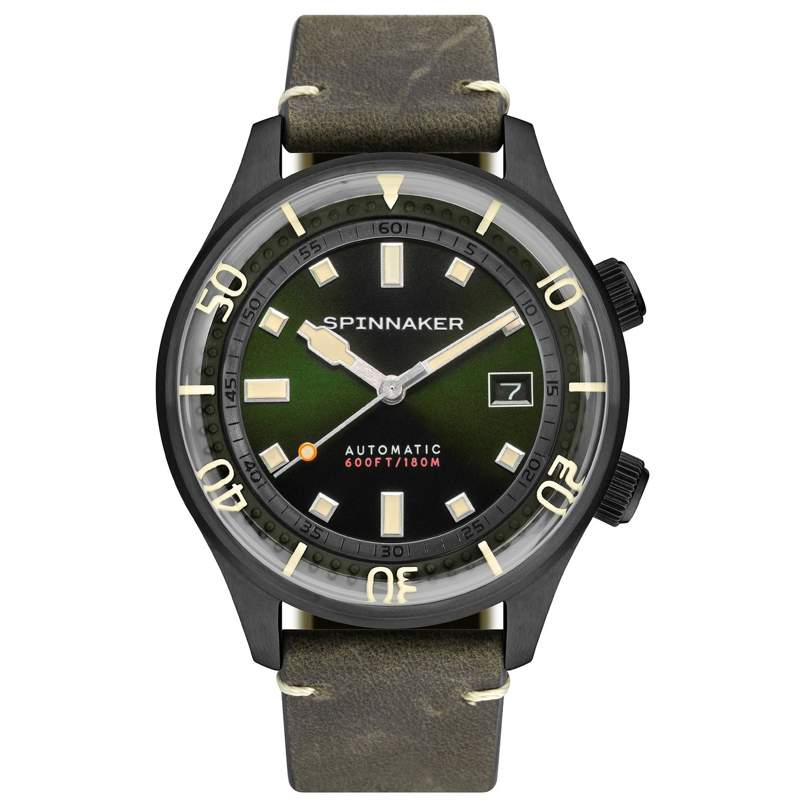 Spinnaker Bradner Men's Green Black Automatic Watch