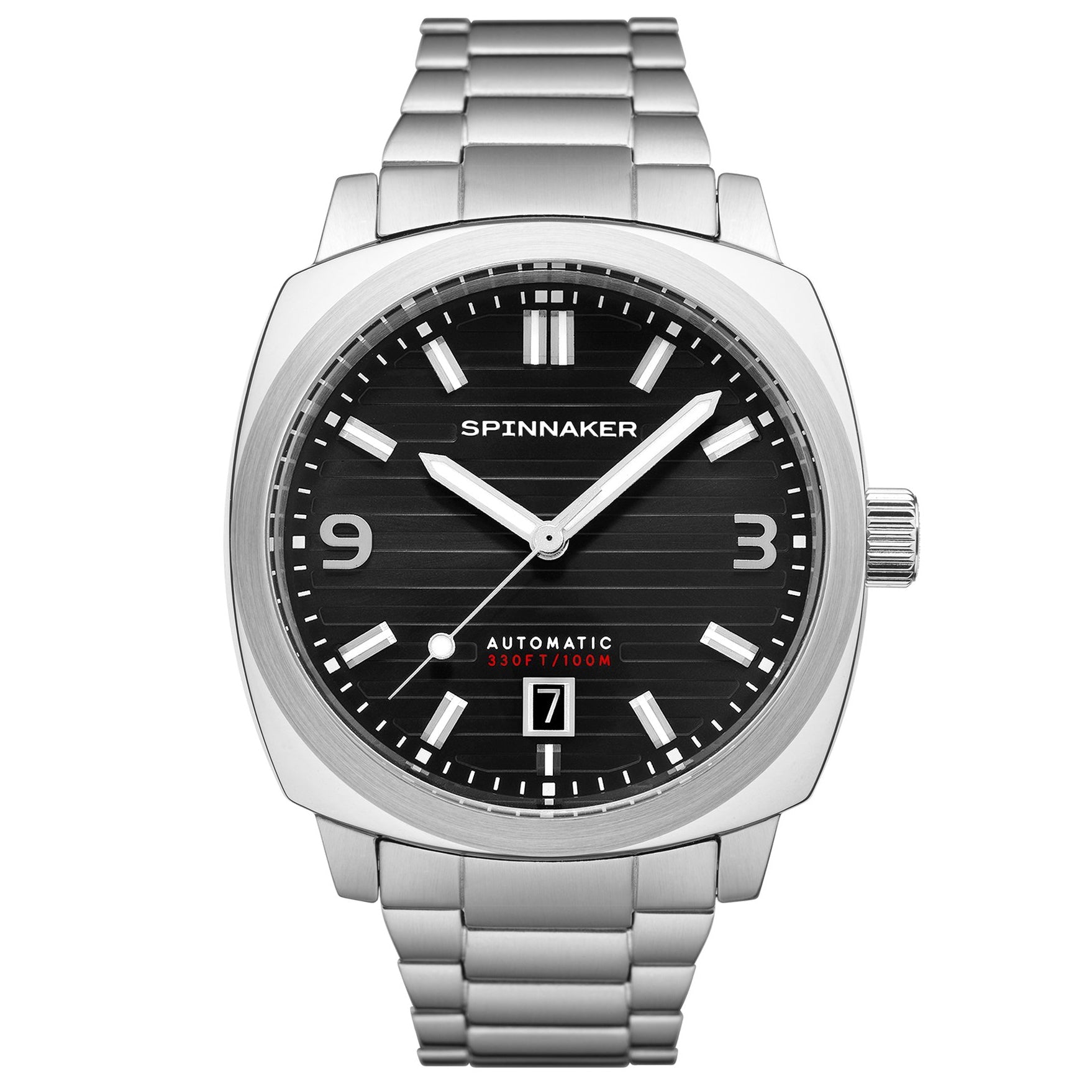 Spinnaker Hull Riviera Men's Black Dial Automatic Watch