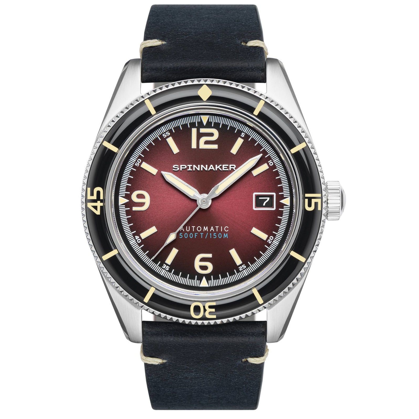Spinnaker Fleuss Men's Red Blue Automatic Watch