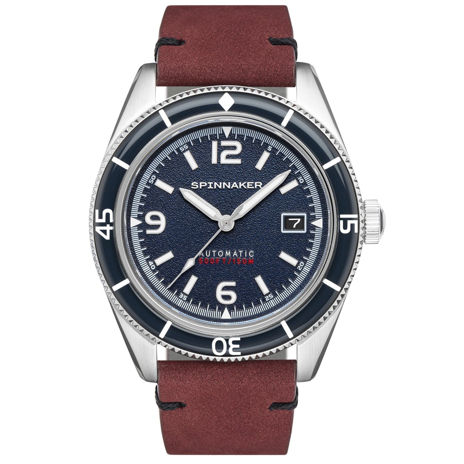 Spinnaker Fleuss Men's Blue Red Automatic Watch