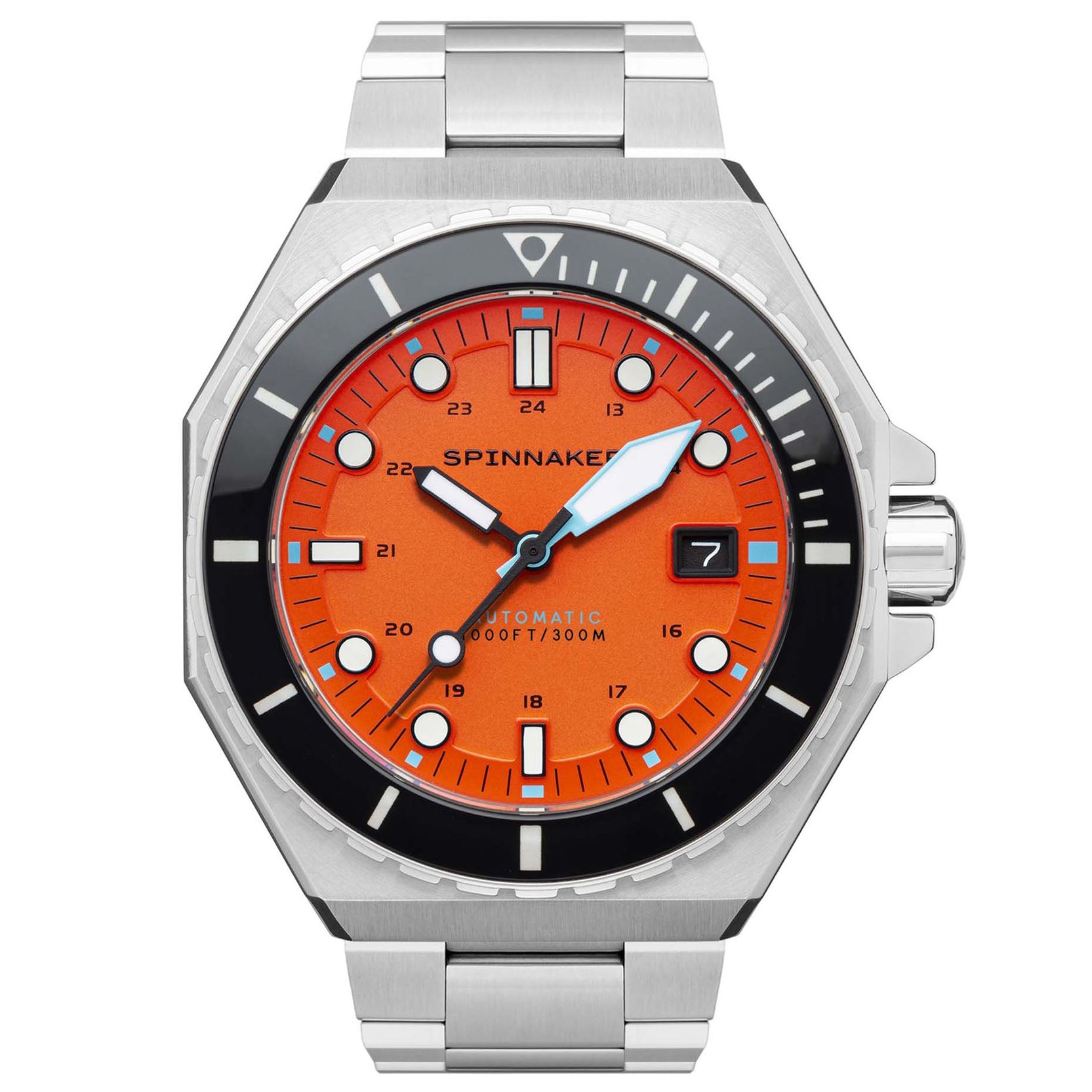 Spinnaker Dumas Men's Orange Dial Diver Automatic Watch