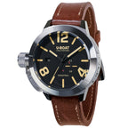 U-Boat Men's Brown Classico Leathe Watch