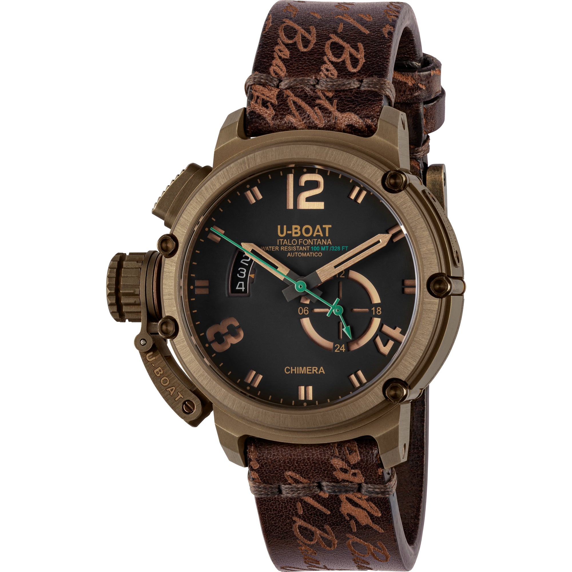 U-Boat Men's Chimera Automatic Brown Watch