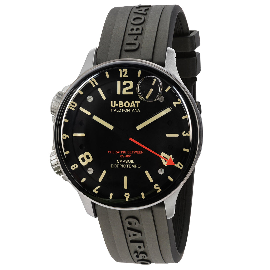 U-Boat Capsoil Doppiotempo 45 SS Men's Watch