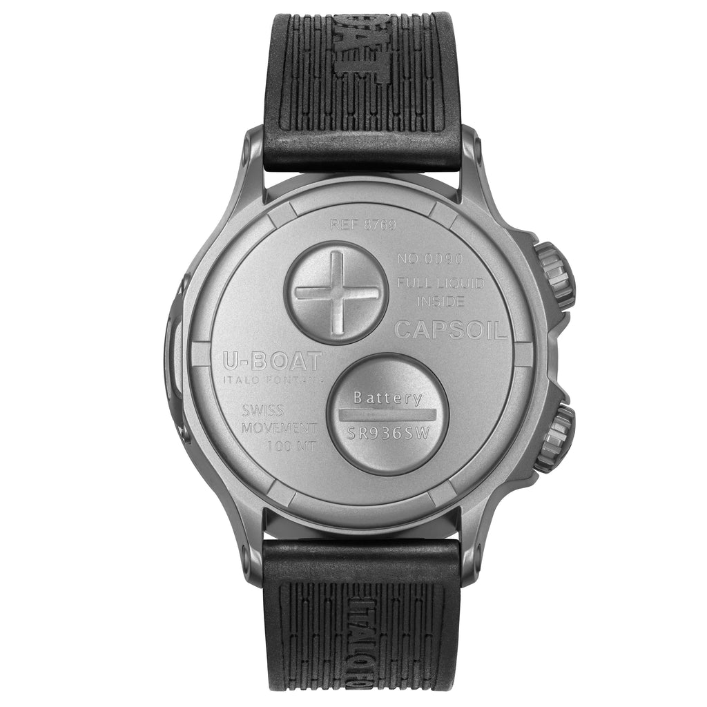 U-Boat Capsoil Doppiotempo 45 SS Men's Watch