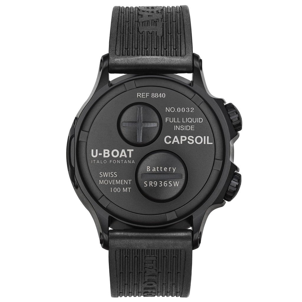 U-Boat Capsoil Doppiotempo 45 DLC Green Indices Men's Watch