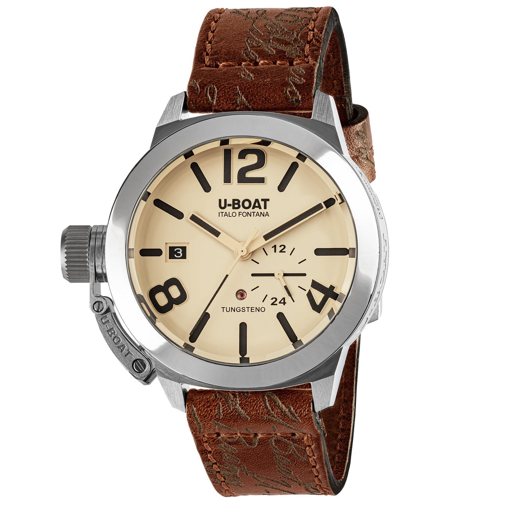 U-Boat Classico 42mm Tungsten BE Men's Watch