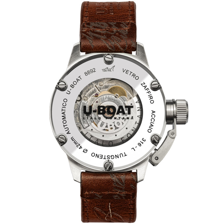 U-Boat Classico 42mm Tungsten BE Men's Watch