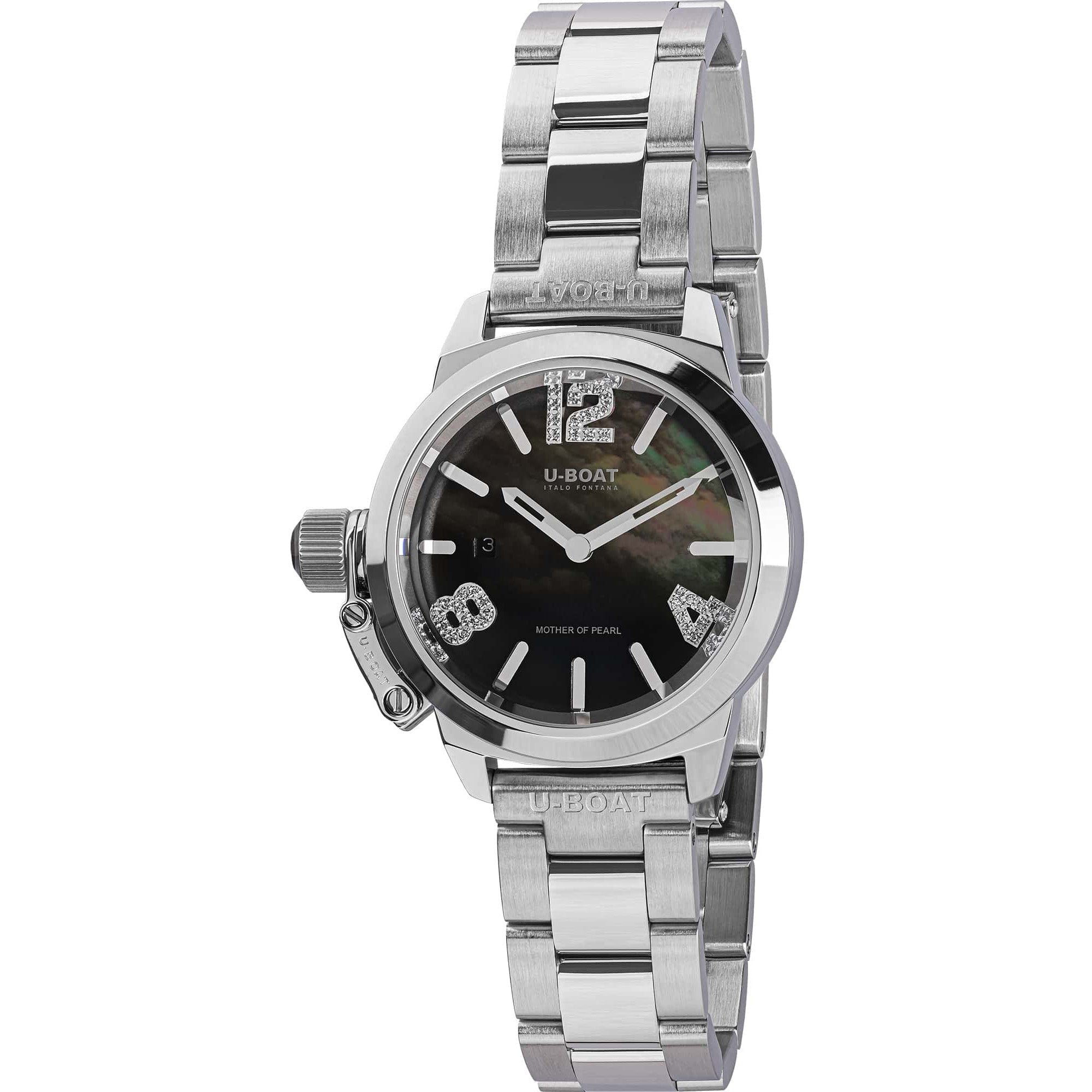 U-Boat Classico 30 Turquoise Mother Of Pearl Ladies Watch