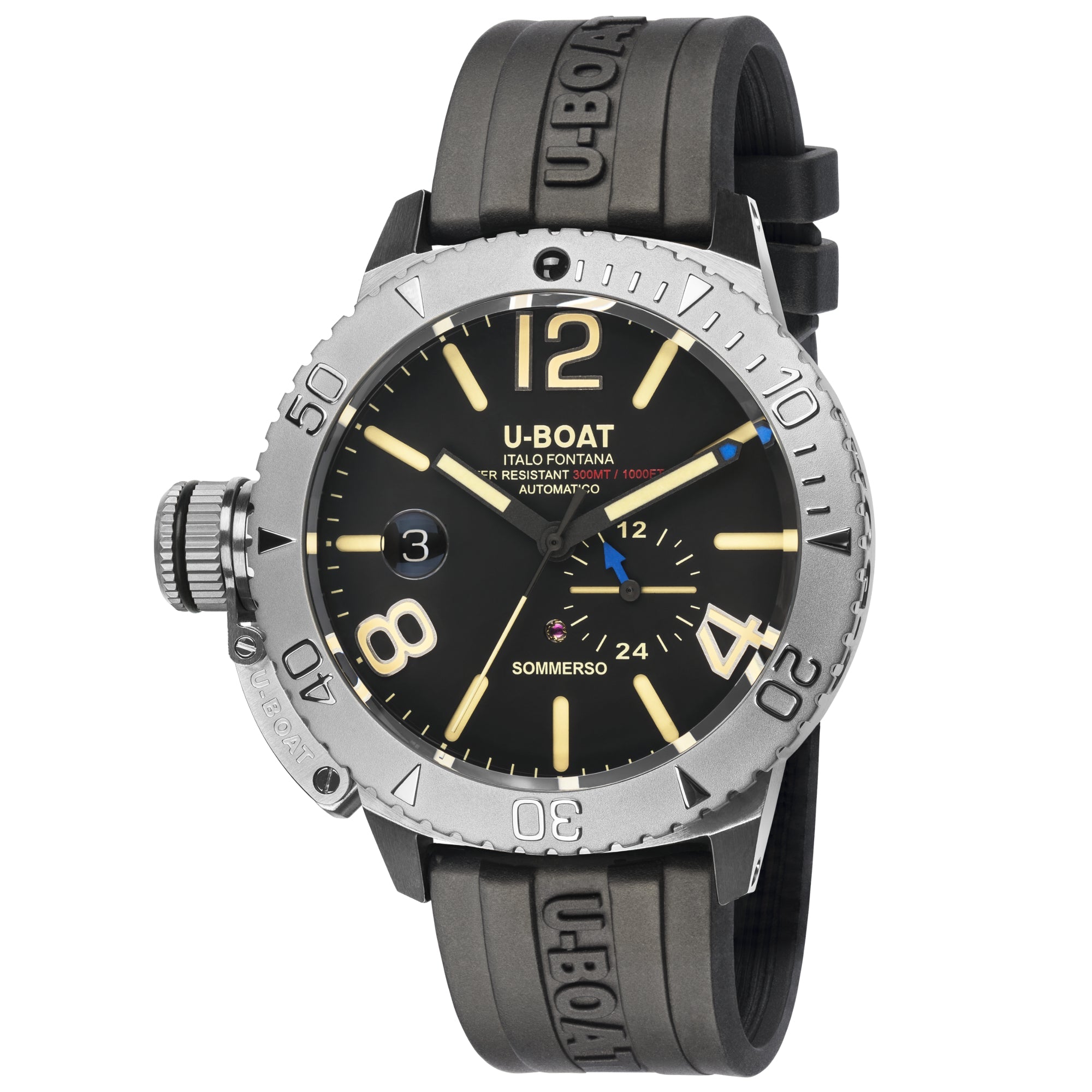 U-Boat Sommerso Diver Men’s Black Watch