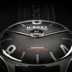 U-Boat Darkmoon 44MM Grey Soleil SS Men's Watch