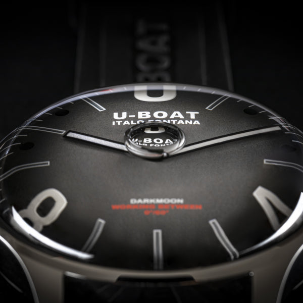 U-Boat Darkmoon 44MM Grey Soleil SS Men's Watch