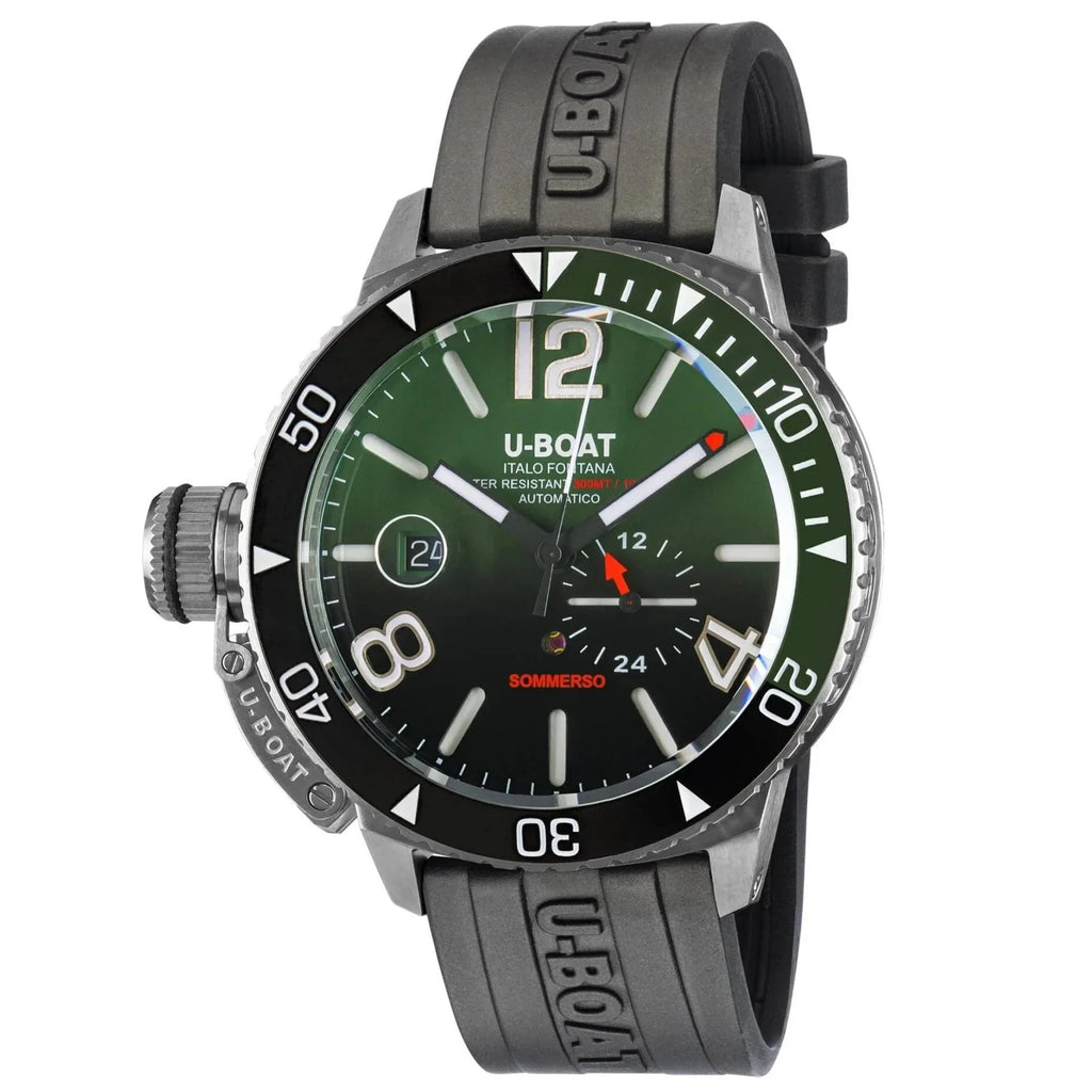 U-Boat Sommerso 46 SS Black Men's Watch