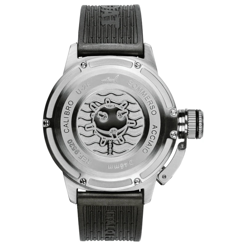 U-Boat Sommerso 46 SS Black Men's Watch