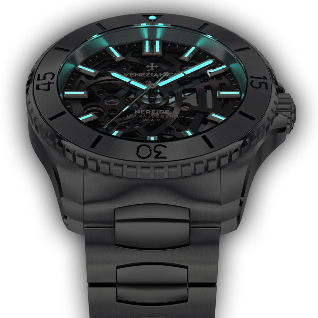 Venezianico Nereide Ultraleggero 42 Men's Silver Watch