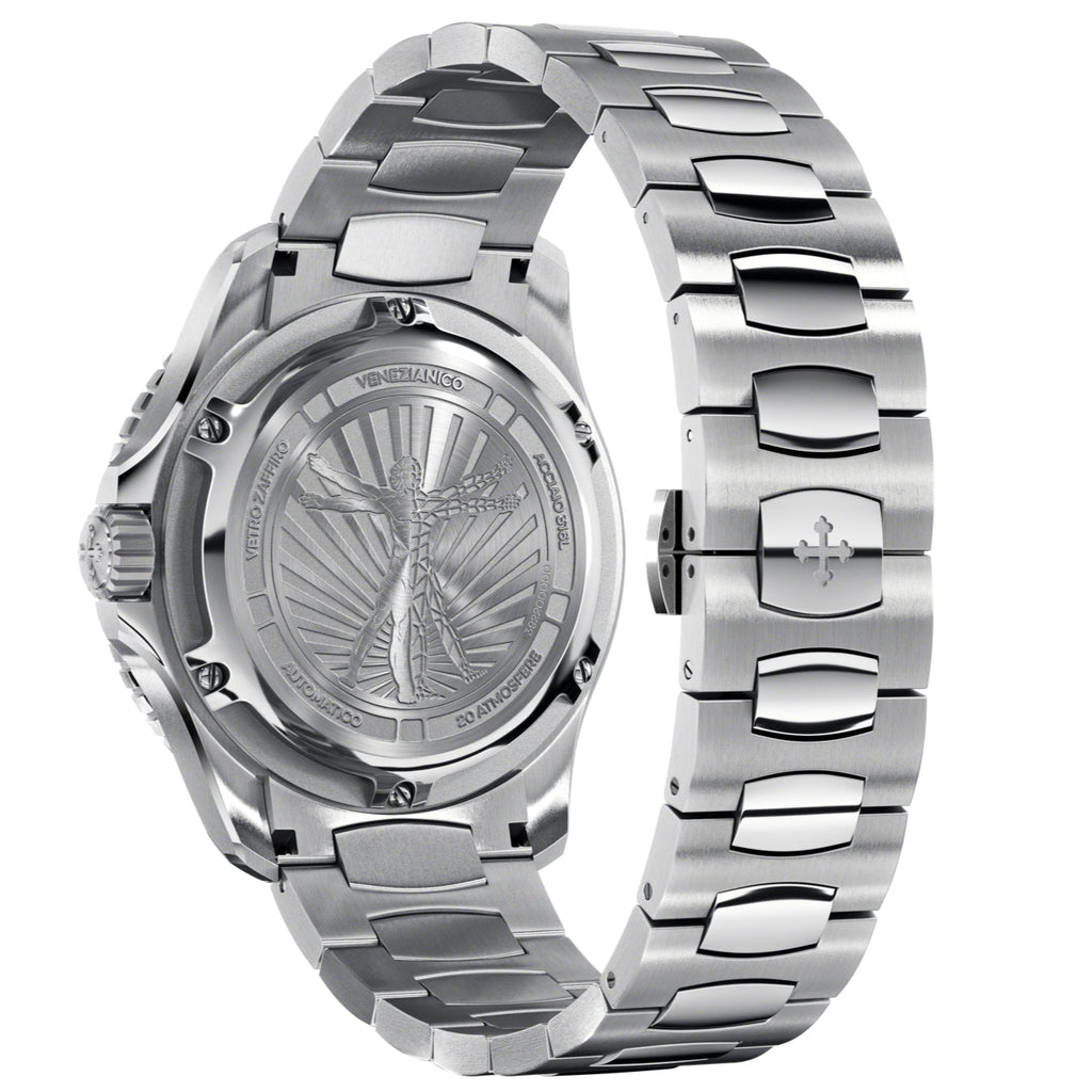 Venezianico Nereide Ultraleggero 42 Men's Silver Watch