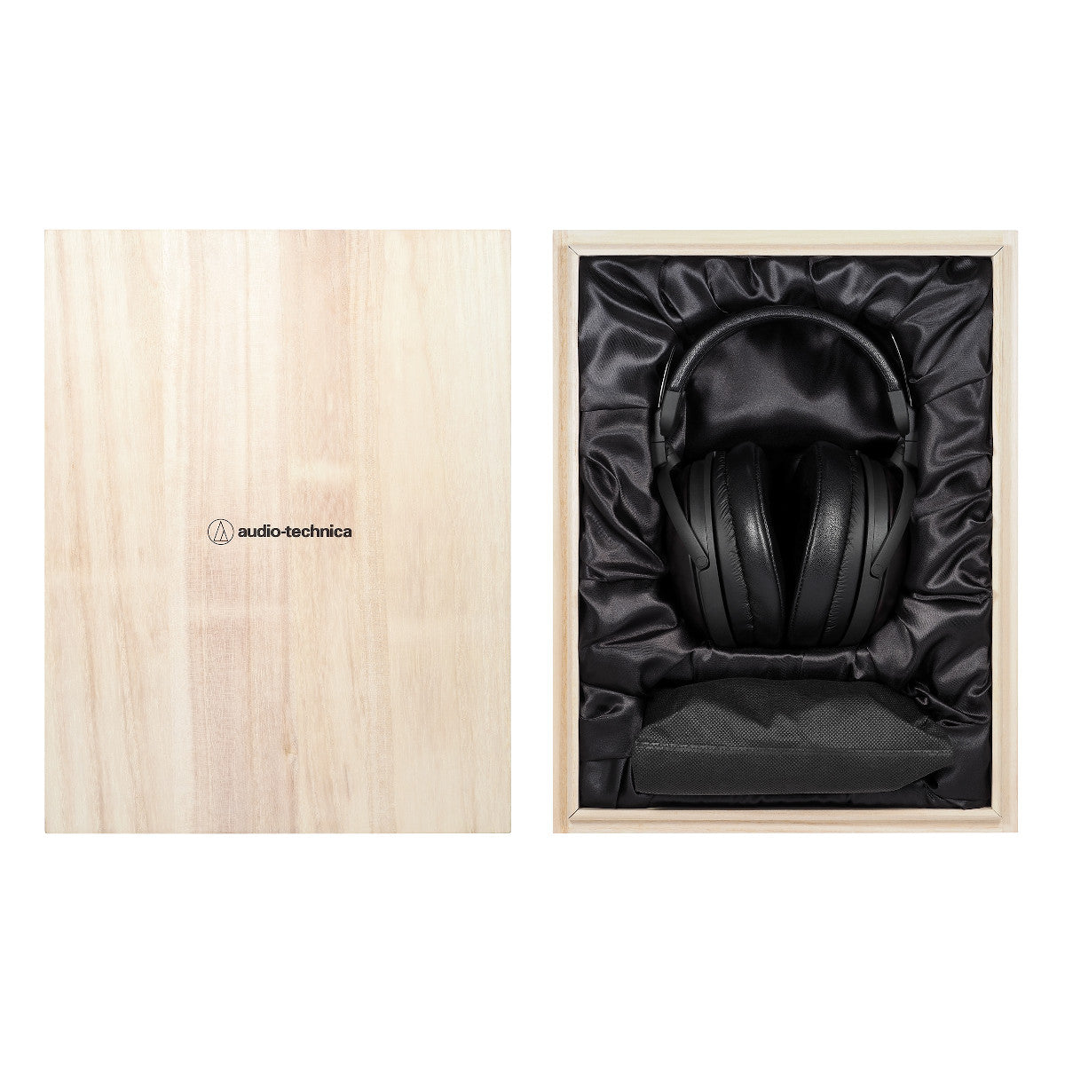 Audio-Technica ATH-AWKT Over-Ear Headphones with Kokutan (Striped Ebony)