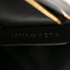 Box Calfskin 30 Montaigne Avenue East West Mini Bag Black